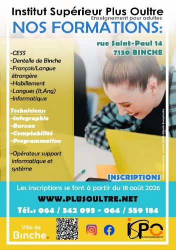 Étudiants et formateurs de l'Institut Supérieur Plus Oultre